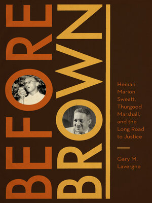 cover image of Before Brown